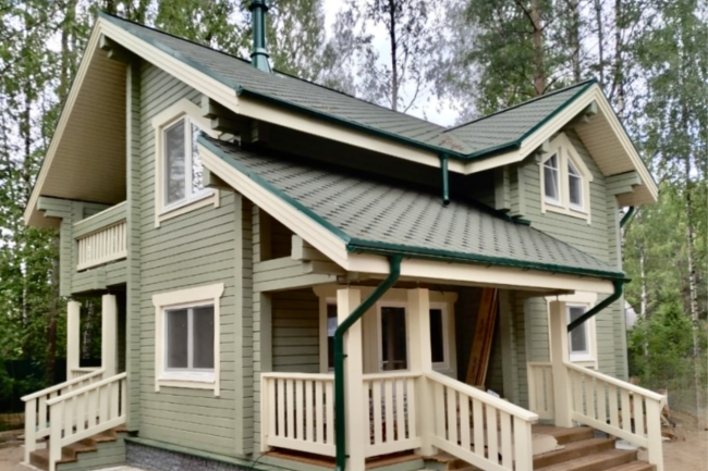 Брусовой дом-3 в Орехово