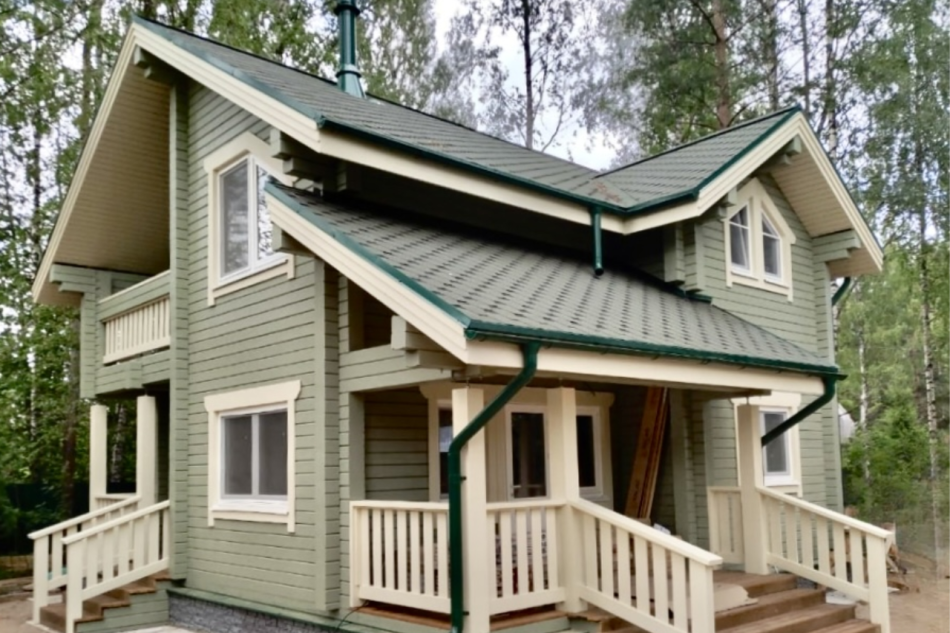 Брусовой дом-3 в Орехово