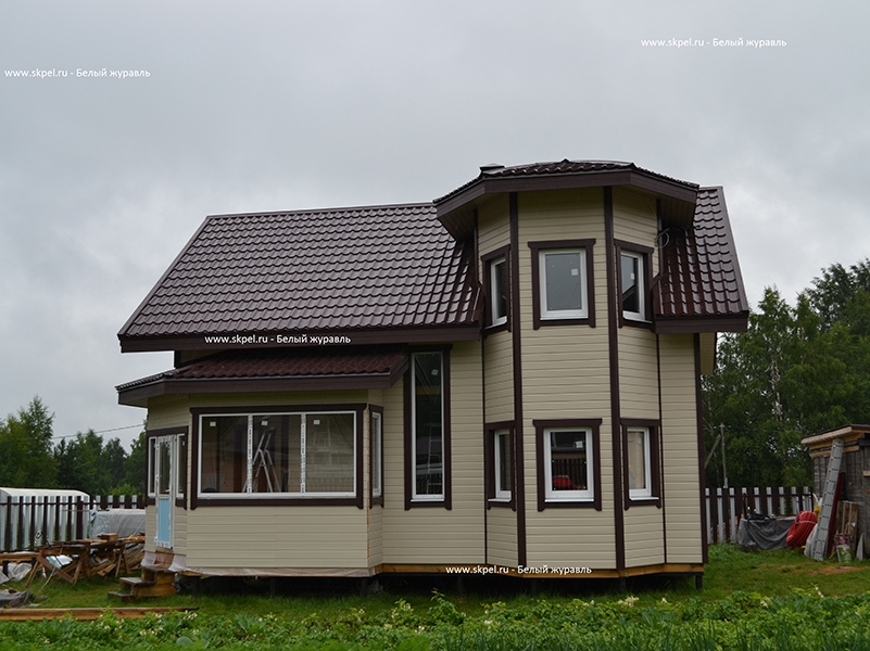 Каркасный дом в Симагино