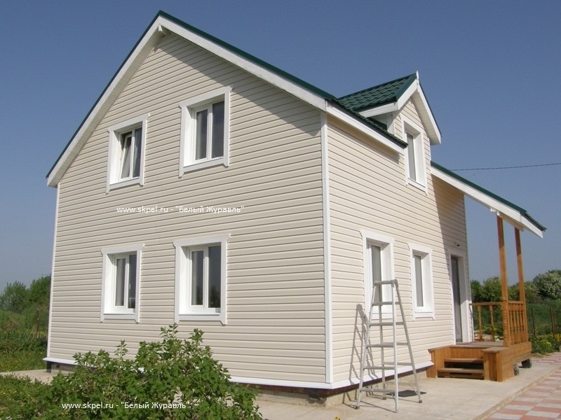 Брусовой дом в садоводстве 