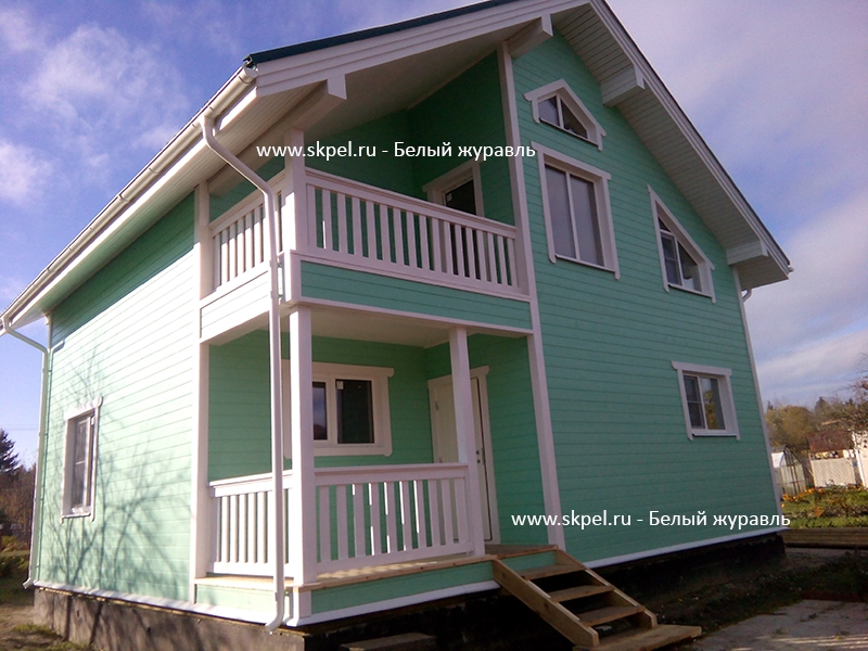 Каркасный дом в Пупышево Каркасный дом в Пупышево