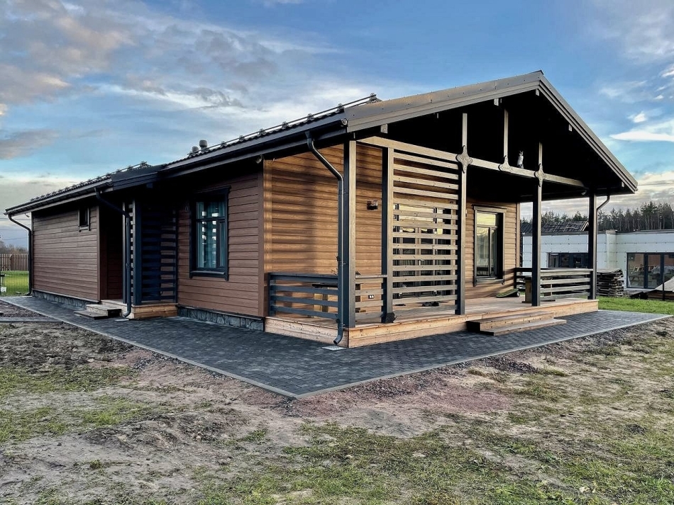 Каркасный дом в кп Семейные Ценности Каркасный дом в кп Семейные Ценности